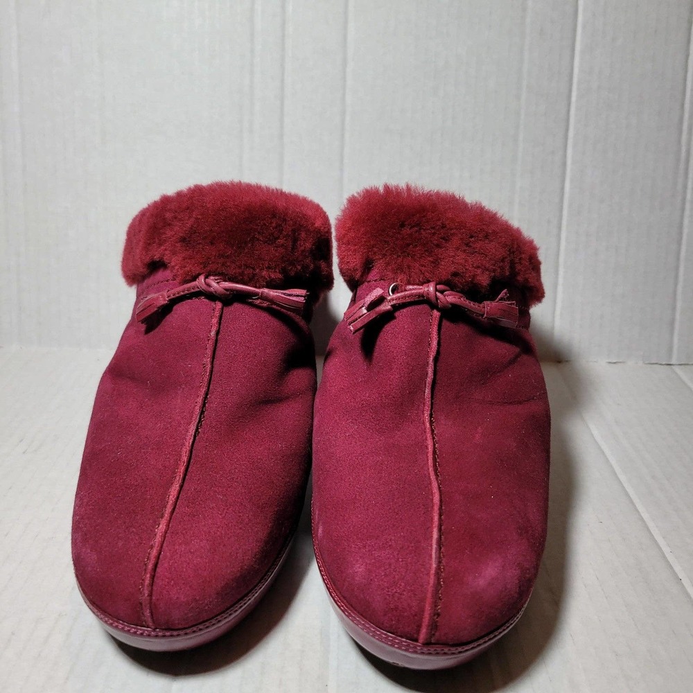 Antonio Melani Leather mule women shoes Size 10